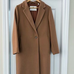 Aritzia Camel Trench Coat